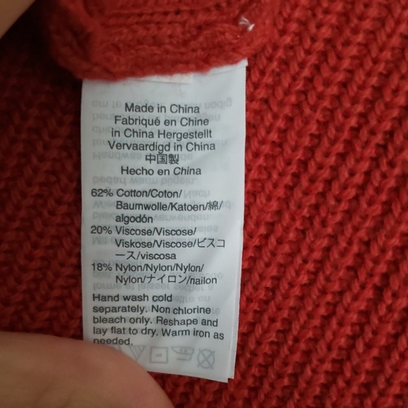 Madewell NWT Patch Pocket Oversized Sweater - Picture 8 of 8